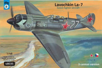 Fly model 48035 Lavochkin La-7, 3-can.vers.(3x camo,ex-GAVIA) 1/48