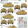 Star Decals STAR35847 Panzer Lehr-Division in France 1944 - Panzer Lehr Regiment 130.Pz.Kpfw.IV Ausf.H + generic numbers 1/35