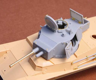 SBS model 35019 Toldi II (B40) correct.turret&amp;met.gun barrel 1/35
