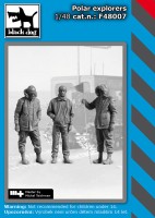 Black Dog F48007 Polar explorers (3 figures) 1/48