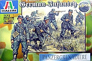 Italeri 06033 Солдаты German Infantry WWII 1/72