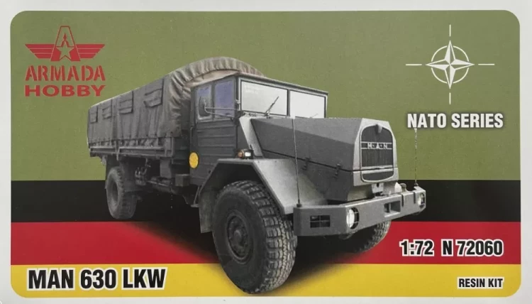 Armada Hobby N72060 MAN 630 LKW - NATO Series (resin kit) 1/72