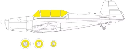 Eduard EX983 Mask Z-526 Trener Master TFace (EDU) 1/48