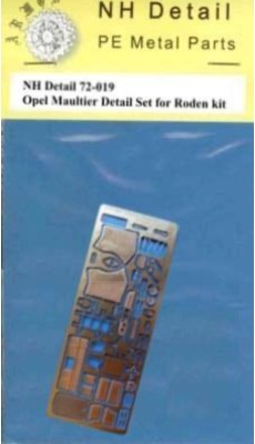 NH Detail NHM72019 Opel Maultier Sd.Kfz.3) Detail Set 1/72
