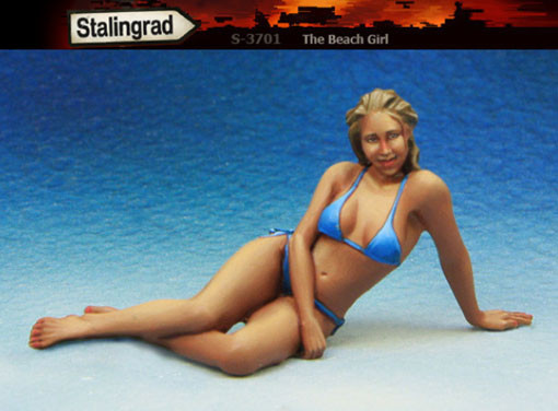 Stalingrad 3701 Девушка в бикини 1:35
