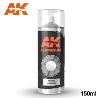 AK Interactive AK-01022 Аэрозольная краска Алюминий 150 мл