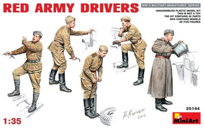 Miniart 35144 Водители Красной Армии 1/35
