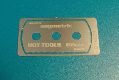 HQT 003 stainless razor saw asymetric