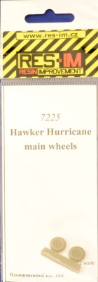 RES-IM RESIM7225 1/72 Hawker Hurricane - main wheels