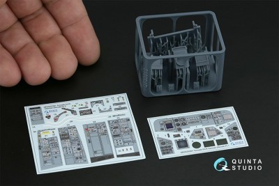 Quinta studio QDS+32261 Tornado ECR (ВВС Германии) (Revell) (с 3D-печатными деталями) (малая версия) 1/32