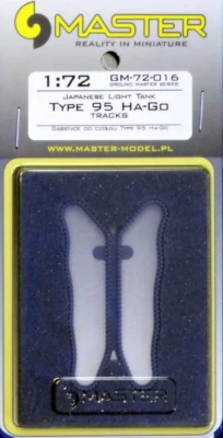 Master (Pl) G72016 3D-printed TRACKS for Type 95 Ha-Go (IBG) 1/72