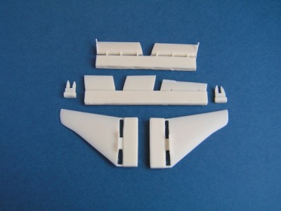 Pavla Models U72-83 Sea Harrier FRS.1 control surfaces for Italeri/Esci 1:72