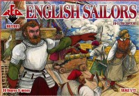 Red Box 72081 English Sailors, 16-17th century. 1/72