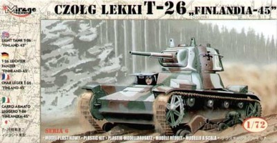 Mirage 72620 T-26 'FINLANDIA 45' 1/72