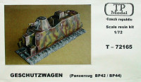 TP Model T-72165 Geschutzwagen (Panzerzug BP42/BP44) 1/72