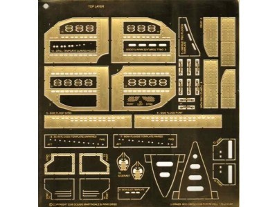 White Ensign Models PE 7232 FLOOD, DRAIN &amp; VENT HOLES for the Revell 1/72 Type VII U-Boats 1/72