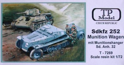 TP Model T-7269 Sdkfz.252Munitionwgn 1/72