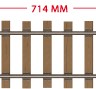 MiniArt 35565 Railroad Track (Russian Gauge) 1/35