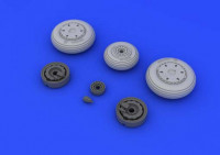 Eduard 648103 1/48 Набор дополнений MiG-21F wheels