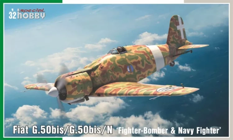 Special Hobby SH32089 Fiat G.50bis/G.50bis/N (2x camo) 1/32
