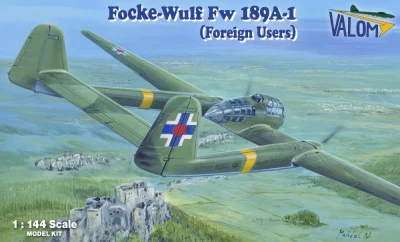 Valom 14446 Focke-Wulf Fw 189A-1 (Foreign Users) 1/144