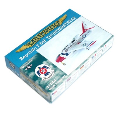 Miniwing MINI081 Republic F-84F &quot;THUNDERSTREAK&quot; (Thunderbirds) 1/144