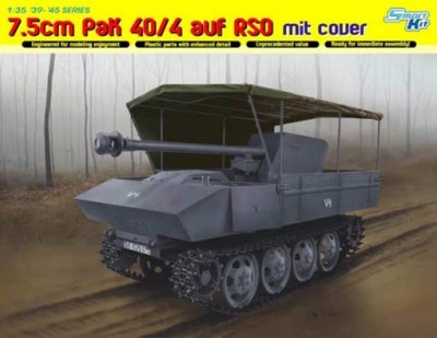 Dragon 6679 7.5cm PaK 40/4 auf RSO 1/35