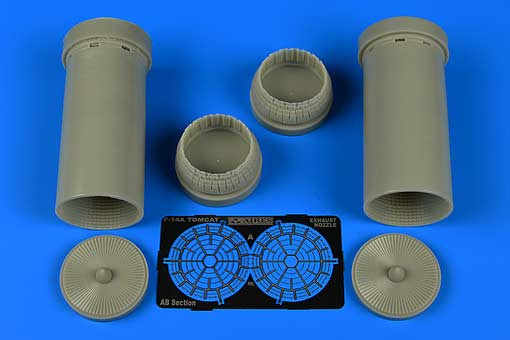 Aires 4708 F-14A Tomcat exhaust nozzles - opened (TAM) 1/48