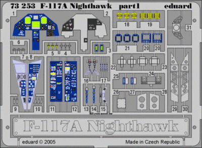 Eduard 73253 F-117 HAS
