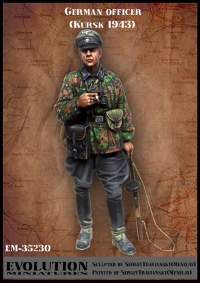 Evolution Miniatures 35230 Офицер СС с ППШ 1/35