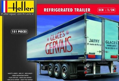 Heller 80776 Refrigerated Lorry Trailer 1/24
