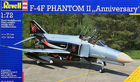 Revell 04685 Германский самолёт "F-4F Phantom JG71, 50th Anninersary" 1/72