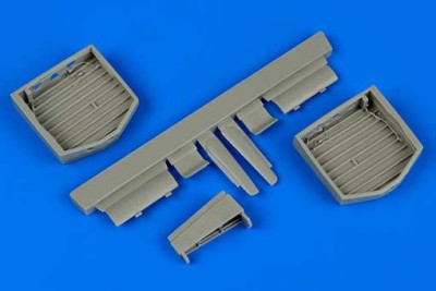 Aires 4602 P-40M Kitty Hawk wheel bay 1/48
