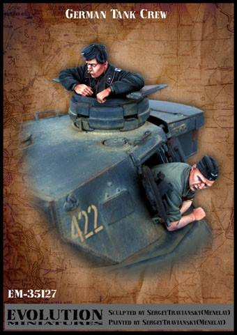 Evolution Miniatures 35127 German tank crew