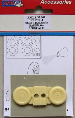 AML AMLA32002 Bf 109 K-4 wheels &amp; paint Маски (HAS) 1/32