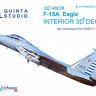 Quinta studio QD48038 F-15A (for GWH kit) 3D декаль интерьера кабины 1/48