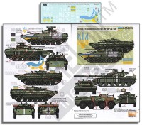 Echelon FD D356193 Ukrainian AFVs (Ukraine - Russia Crisis) Pt 1: BMP-1, BMP-2 & T-64BV 1/35