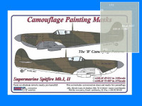 AML AMLM73007 Mask Supermar.Spitfire Mk.I,II Camouflage 'B' 1/72
