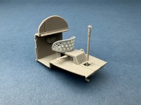 Copper State Models A32-012 Спинка сиденья для Caudron G.III (французского типа) 1/32