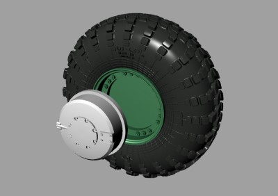 SP Designs SP-265 БТР-60ПБ колеса с поздней ступицей