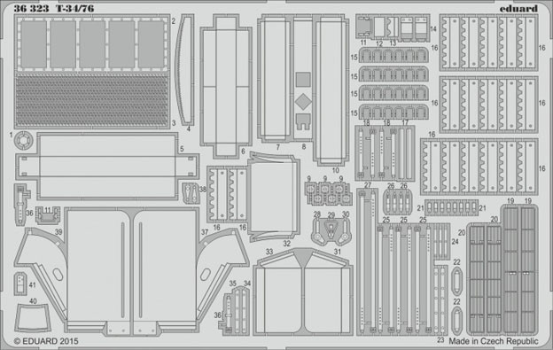 Eduard 36323 T-34/76 1/35