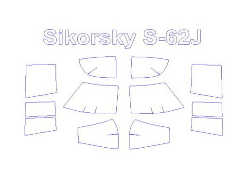 KV Models 72278 Sikorsky S-62J JASDF
