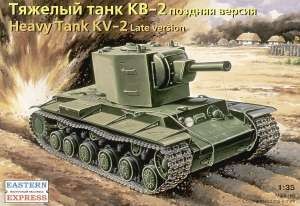 Восточный Экспресс 35090 КВ-2 обр.1941 Тяжелый танк (152мм пушка) поздний 1/35
