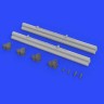 Eduard 632089 Bazooka rocket launchers for P-47 1/32