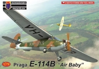 Kovozavody Prostejov 72351 Praga E-114B 'Air Baby' (3x camo) 1/72