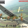 Kovozavody Prostejov 72351 Praga E-114B 'Air Baby' (3x camo) 1/72