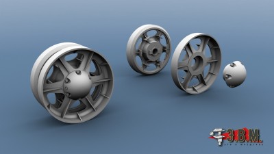 ЭВМ RS35146 КВ-1 Ленивцы ЧКЗ (3D печать) 1/35