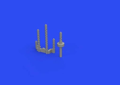 Eduard 648596 BRASSIN 1/48 P-38H gun barrels (TAM)
