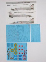 Foxbot Decals FBOT48035T Ukrainian Foxbats: Mikoyan MiG-25PDS and Stencils 1/48