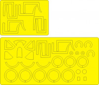 New Ware NWA-M0231 1/48 Mask F7F-3/3N Tigercat ADVANCED (ITAL/AMT)